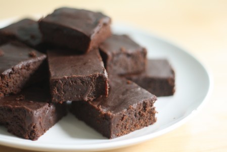 dark fudge brownies