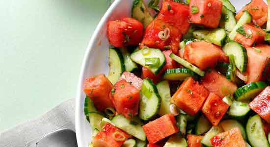 water melon salad