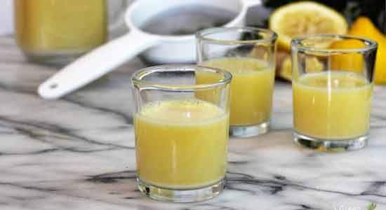 ginger lemon smoothie