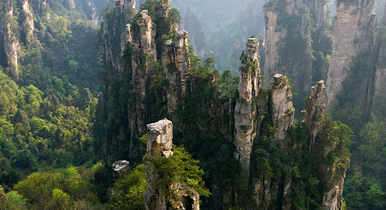  Zhangjiajie National Forest Park – China
