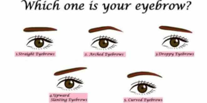 What Your Eyebrow Shape Says About Your Personality - HTV