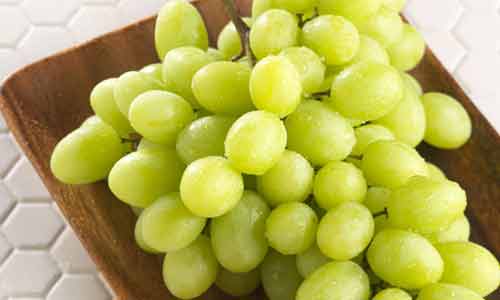 Glowing Skin with Grapes