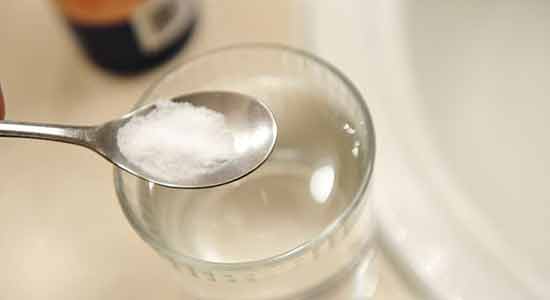 Salt for gum disease