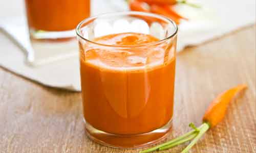 Carrot Juice to Prevent Graying of Hair
