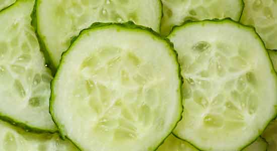 Cool It with Cucumber to Treat Sunburn