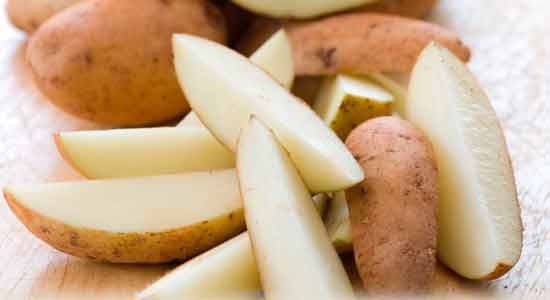 Potato Paste to Treat Sunburn