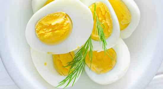 Boiled Eggs to Recover Iodine Deficiency