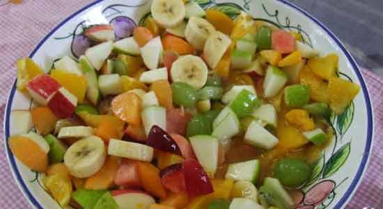 Fruit Chaat to Serve for Iftari