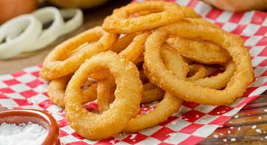 Onion Rings to Serve for Iftari
