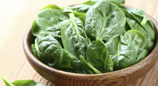 Spinach to Recover Iodine Deficiency