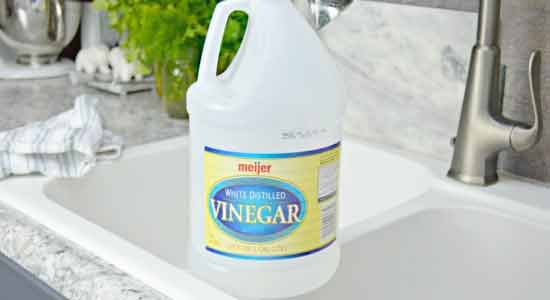 Faucet Cleaning Uses of White Vinegar