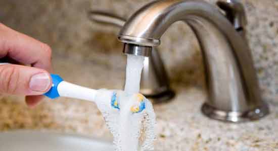 While Brushing Your Teeth Ways to Conserve Water at Home