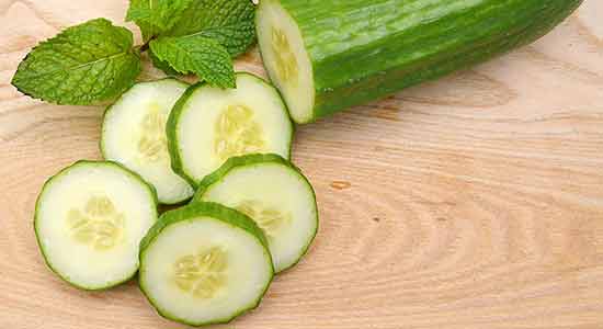 Cucumber for Dry and Chapped Lips