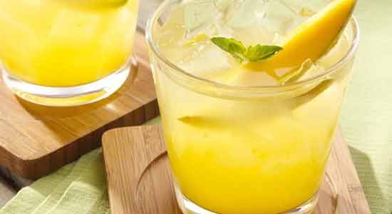 Mango Basil Flavored Water