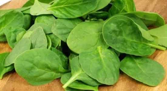 Spinach to Relieve Constipation