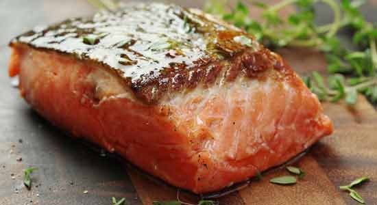 Salmon for Younger Looking Skin