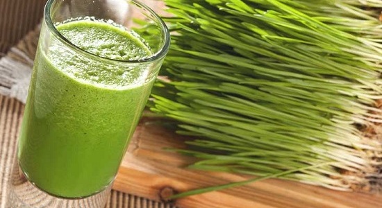 Wheatgrass juice to reduce uric acid