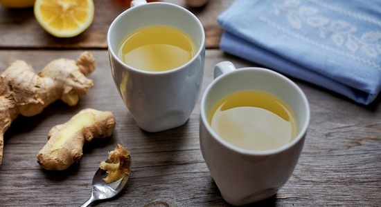 ginger tea for leg pain