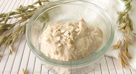 oats face mask for glowing skin