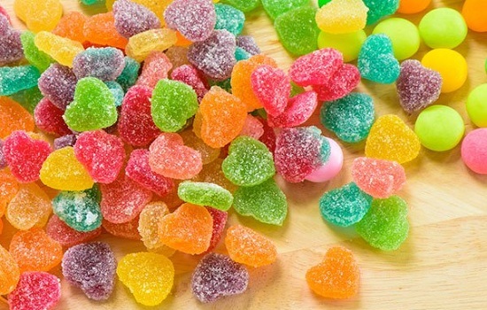void Chewy Sweets and Sugary Candies for healthy teeth