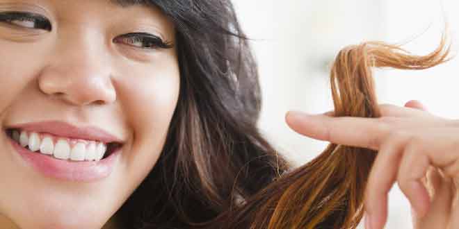 رنگے ہوئے بالوں