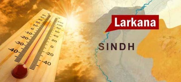 Temperatures Soar In Larkana And Its Surrounding Areas - HTV