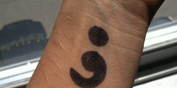 Fighting depression: Are you part of Project Semicolon? - HTV