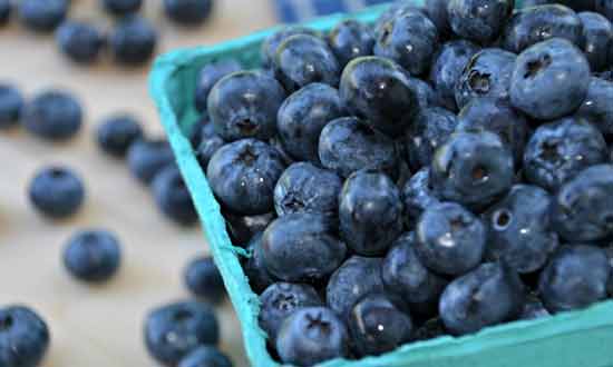 Blueberries to Reduce Bruises Naturally