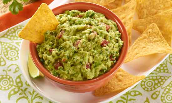 Tortilla Chips and Guacamole Healthy Snacks Recipes for Pregnant Women