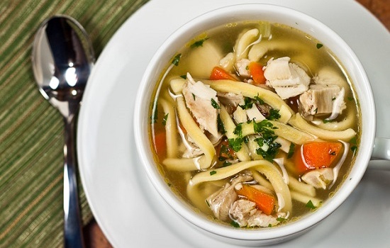 chicken soup- cold and flu remedies