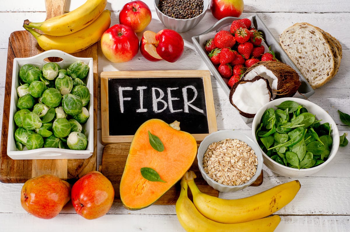 high fiber food meaning